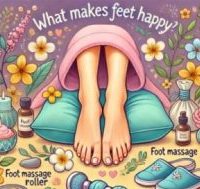 What makes your feet happy?